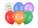 Balloons 30cm Happy Birthday To You Mix - 6pk