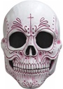 Mexican Catrina (Ghoulish) Latex Mask - Adult One Size