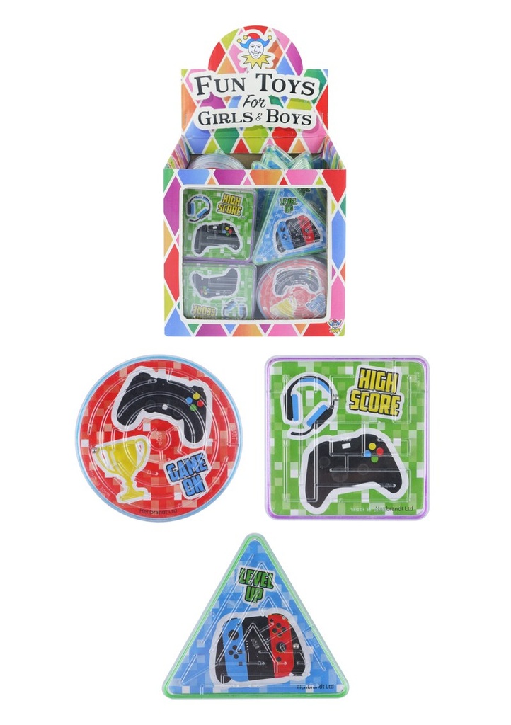 [T65218] Gamer Puzzle Maze (Assorted Shapes & Designs) - 1pc