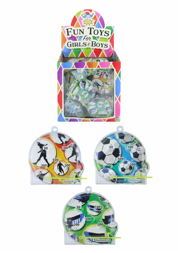 [T65055] Football Pinball Game Party Favour (Assorted Designs) - 1pc