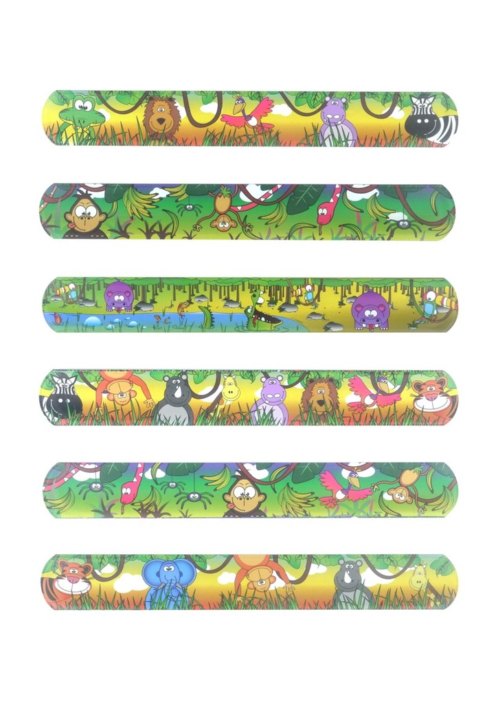 Jungle Snap Bracelet Party Favour (Assorted Designs) - 1pc