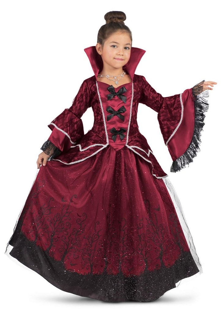 Deluxe Vampire Queen Costume - Age 7 to 9 Years