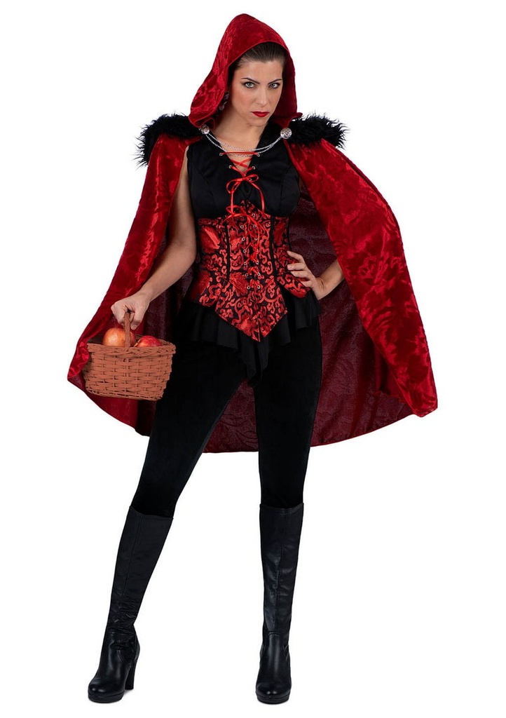 Black Forest Red Riding Hood Costume - Adult Size Small