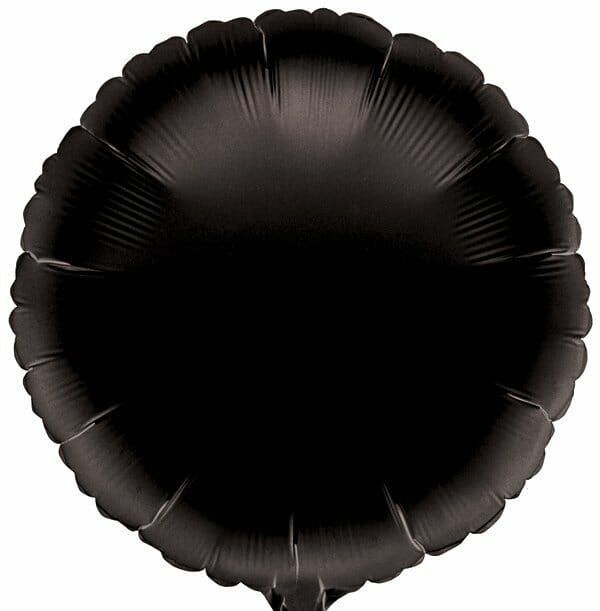 [0068101] Black Round Foil Balloon 18"