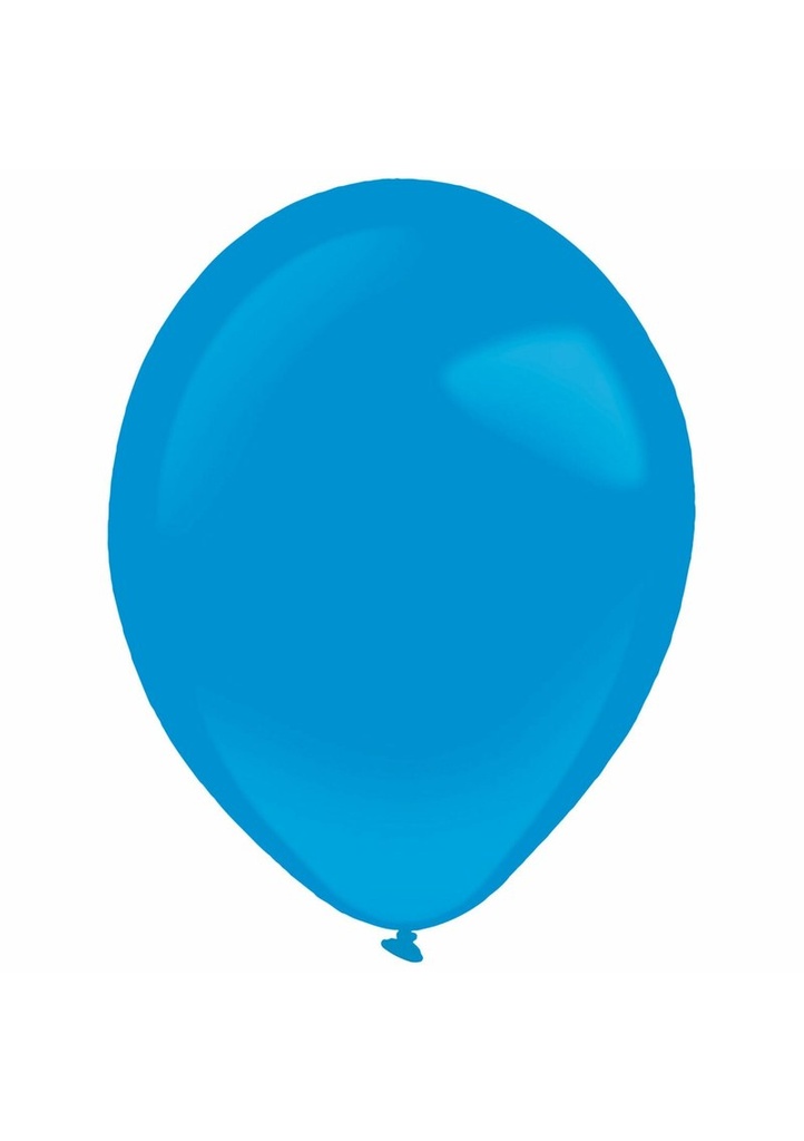 [9905366] Everts Latex Balloon Bright Royal Blue Standard - (11"/28cm) - 50pcs