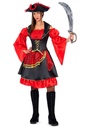 Deluxe Sassy Pirate Woman Costume (Medium / Large)