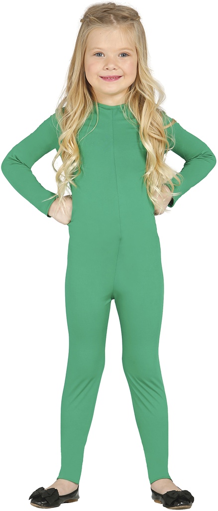 [85668] Child Spandex Bodysuit Green (Age 3 to 5 Years)