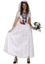 Catrina Skeleton Bride Costume (Large (42-44))