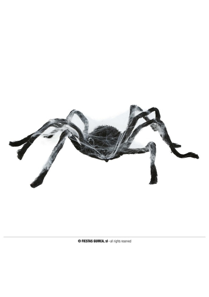 Halloween Decoration Spider With Sound Light & Movement 80cm