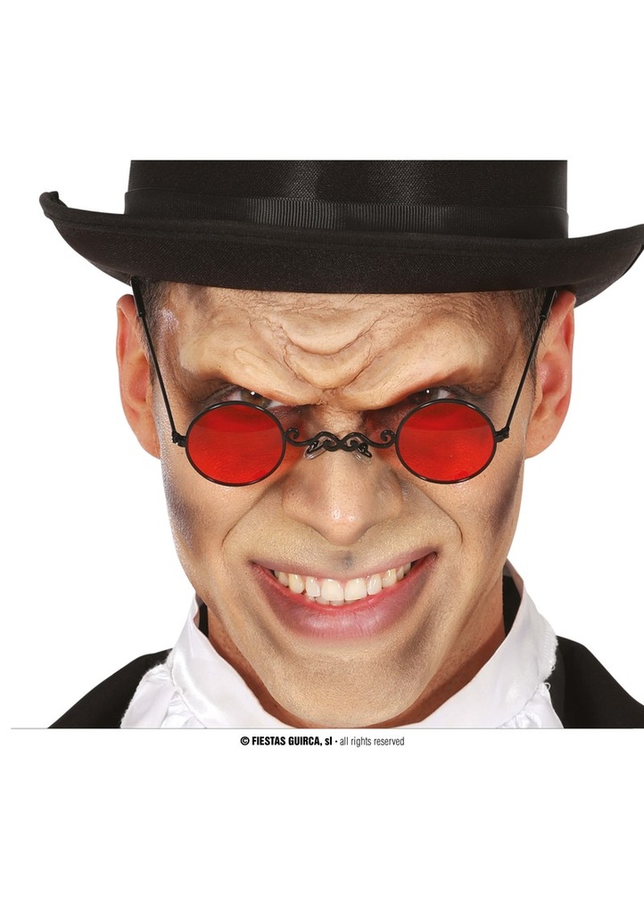 Red Vampire Glasses