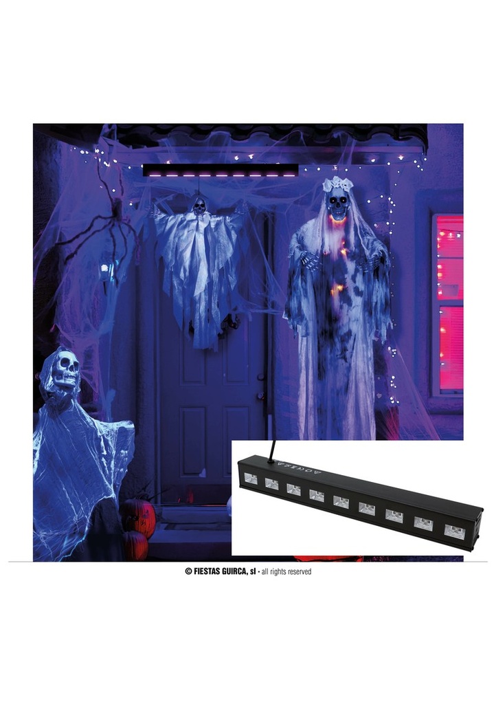 UV Black Light 9 Led (9x3W) Indoor