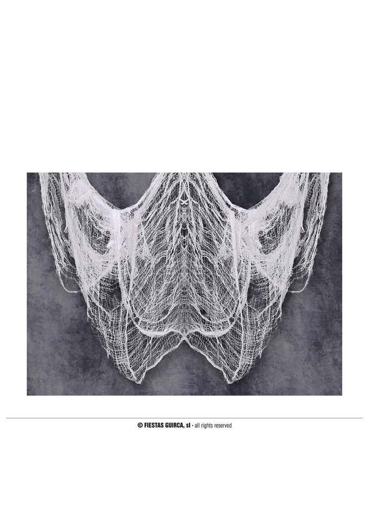 Halloween Decoration White Fabric 200x500cm