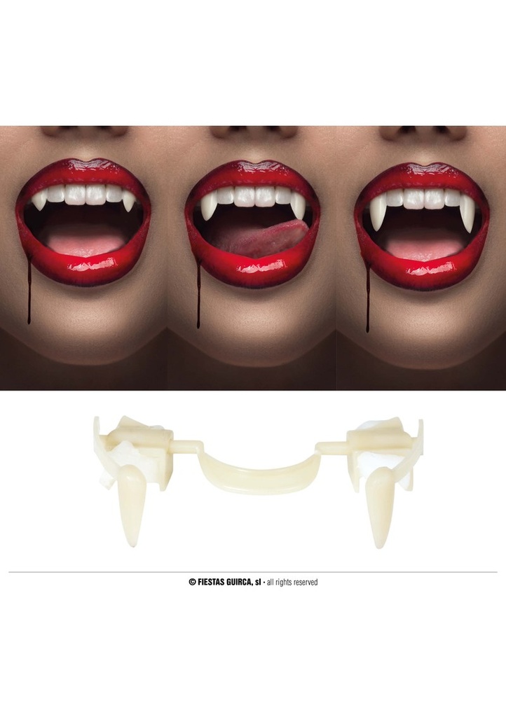 [20901] Halloween Retractable Vampire Fangs