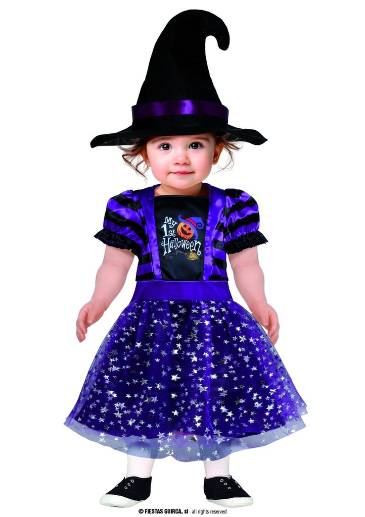 My 1st Halloween Witch Costume - Age 12 to 18 Months