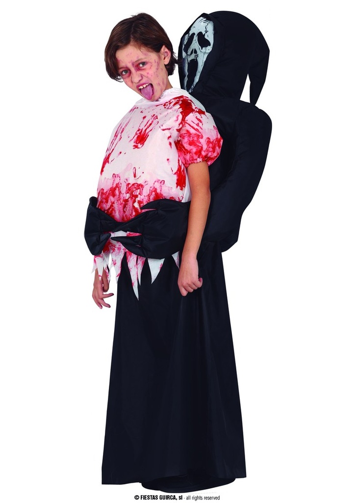 The Dead Scream Inflatable Costume - Age 7 to 9 Years