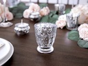 Candle Holder Silver 8cm - 1pc