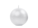 Candle Sphere Metallic Pearl 6cm  - 1pc