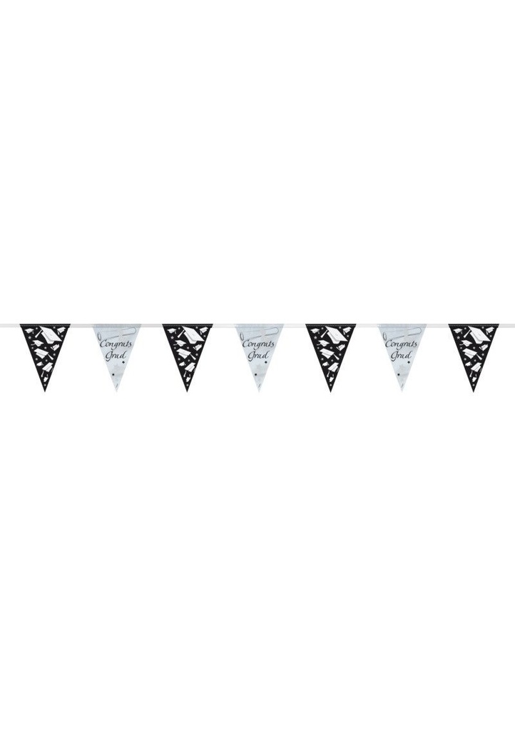 Graduation Decoration Flag Banner - 9ft