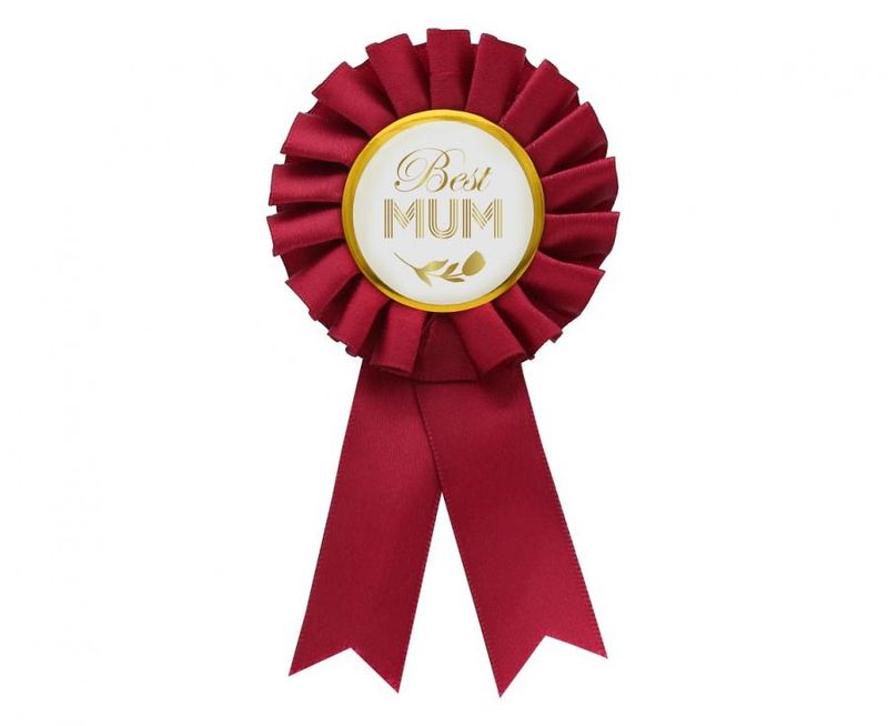 [YH-KBMU] Award Ribbon Badge - Best Mum