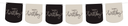 Happy Birthday Bunting Garland Banner Creme Noir - 6m