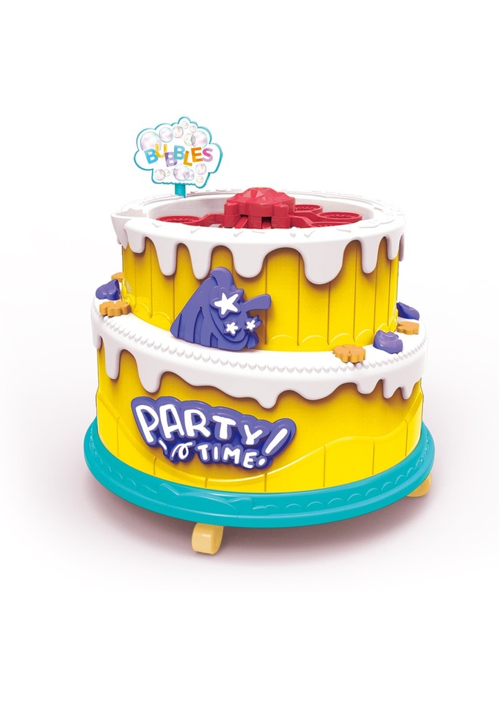 Soap Bubble Machine Cake