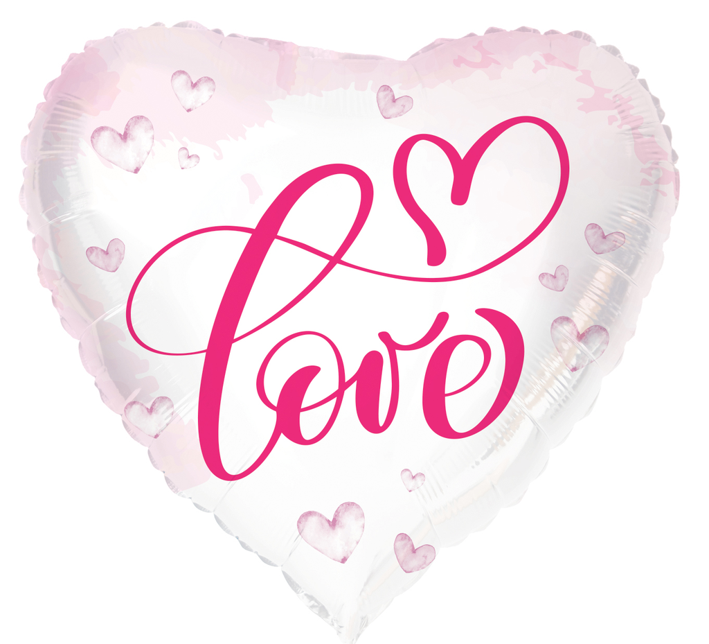 Foil Balloon Heart-shaped Love - 45cm