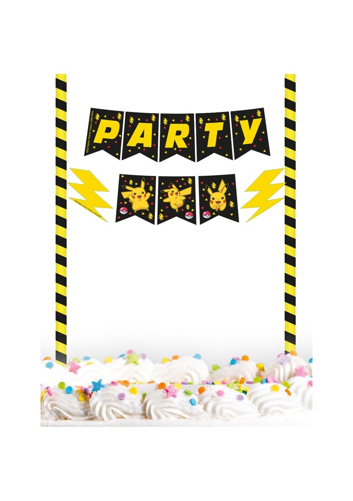 Pokemon Pikachu Cake Topper Decorations 19x25cm