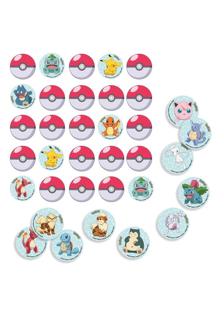 Pokemon Pikachu Party Matching Game - 32pk