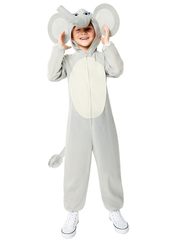 Elephant Onesie Costume - Age 3 to 4 Years