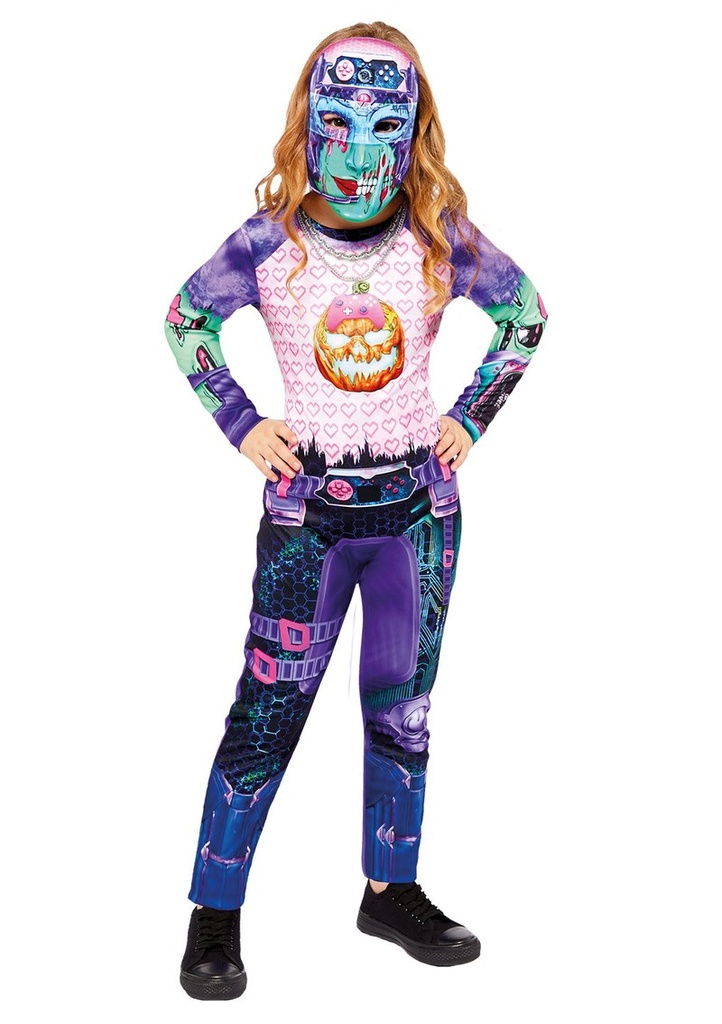 Gamer Girl Child Costume - Age 8 to 10 Years