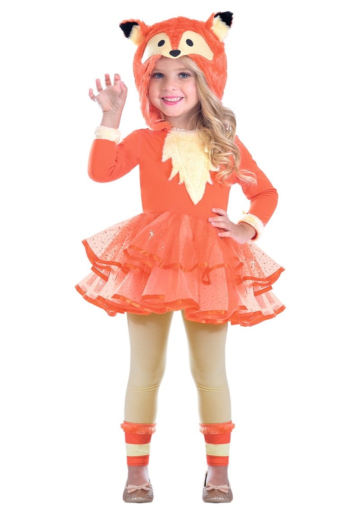 Little Fox Girl Costume - Age 10 to 12 Years