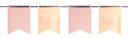 Happy Birthday Bunting Garland Banner Elegsant Lush Blush - 6m