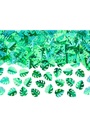 Metallic Confetti Leafs, Green, 15G