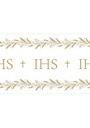 Holy Communion Table Runner IHS, Nonwoven Fabric, 40x500cm