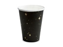 Black & Gold Cups, 260ml (1pkt / 6pc)