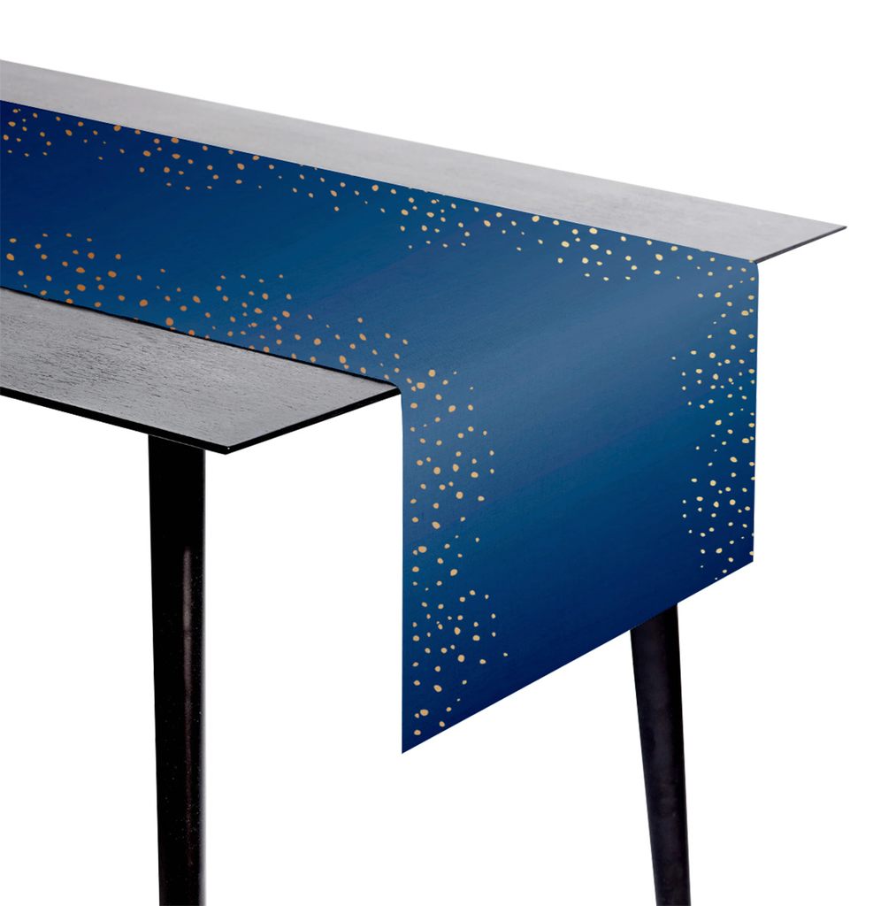 Tablerunner Elegant True Blue - 240x40cm