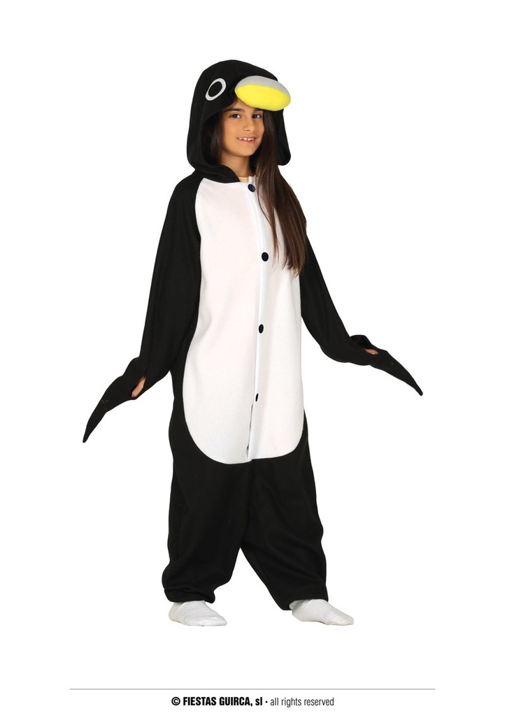 Penguin Kigurumimi Onesie - Age 10 to 12 Years