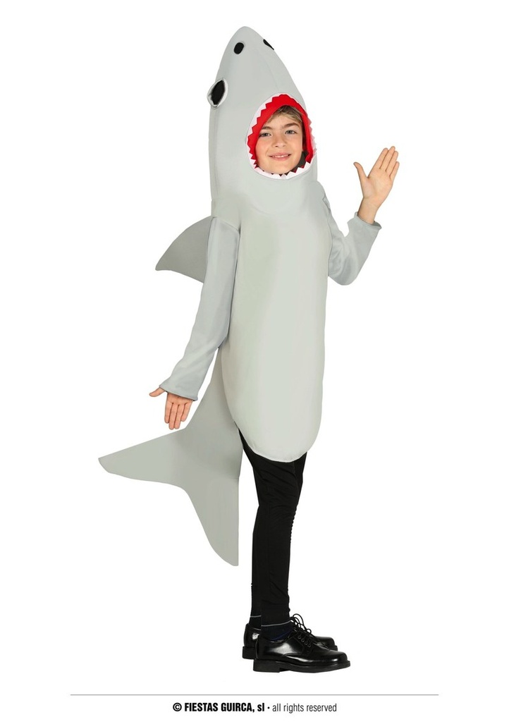 Shark Sea Costume - Age 5 to 6 Years