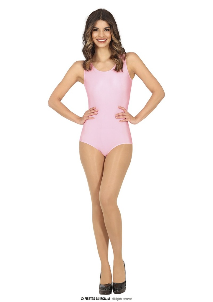 Leotard Sleeveless Pink - Adult Size Large (42-44)