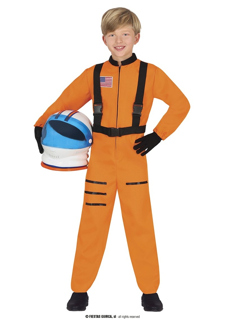 Orange Astronaut Boy - Age 5 to 6 Years