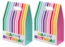 Gift bags Stripetastic 15x22x6cm - 6pcs