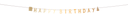 Letter Banner - Happy Birthday - Shining Glam - 2m