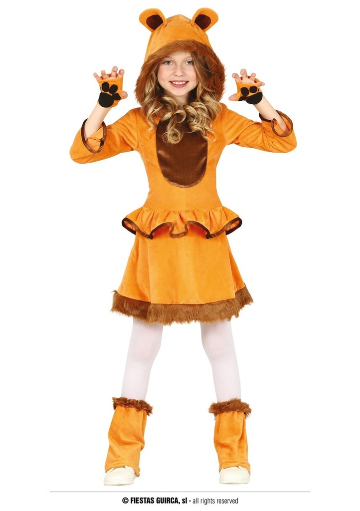Cute Lioness Costume - Age 5 to 6 Years