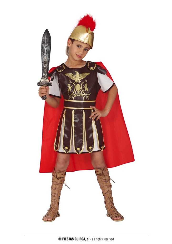 Gladiator Roman Centurion Boy Costume - Age 10 to 12 Years