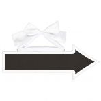 Chalkboard Sign Arrow MDF - 41.2cm x 15.2cm