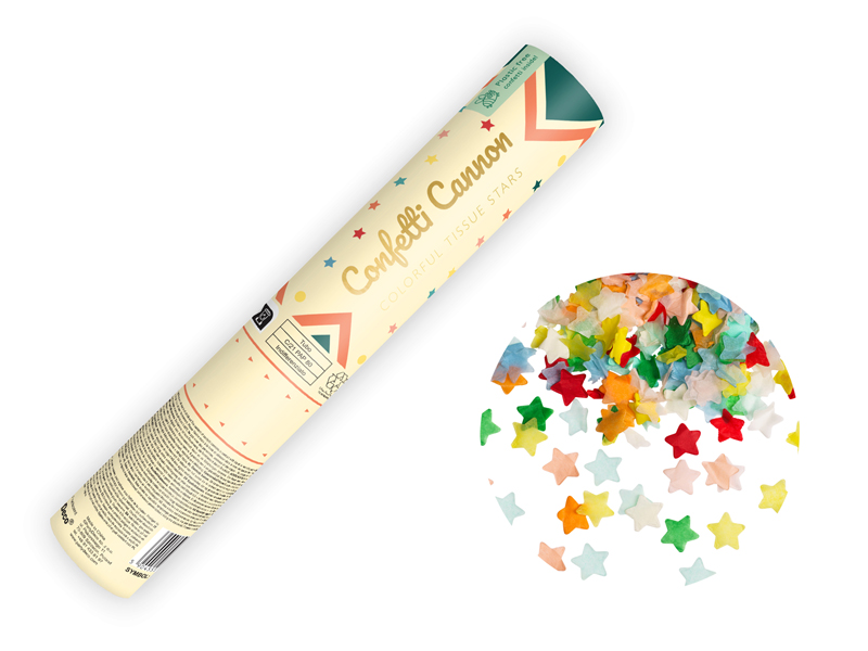 [TUKSC20] Confetti Cannon Circus Mix 20cm (Tissue Paper)
