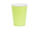 Paper Cups Light Green 250ml - 6pk