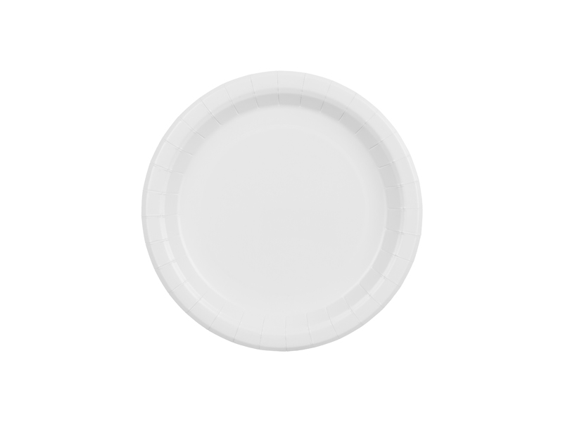 Paper Plates White 18cm - 6pk