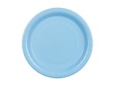 Paper Plates Light Blue 23cm - 6pk