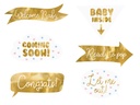 Photo Props Baby Shower Mix - 6pk